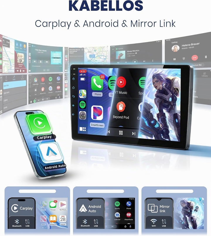 5G WiFi 9" Rimoody Android Autoradio für Mercedes Benz Smart Fortwo 2005-2010 Wireless Carplay Touch