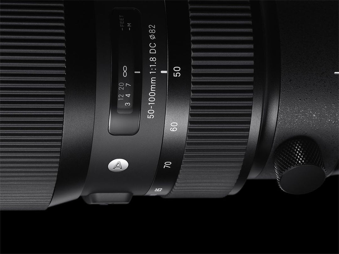 Sigma 50-100mm F1,8 DC HSM Art Objektiv für Nikon F Objektivbajonett 82mm für Nikon Single, 82mm für