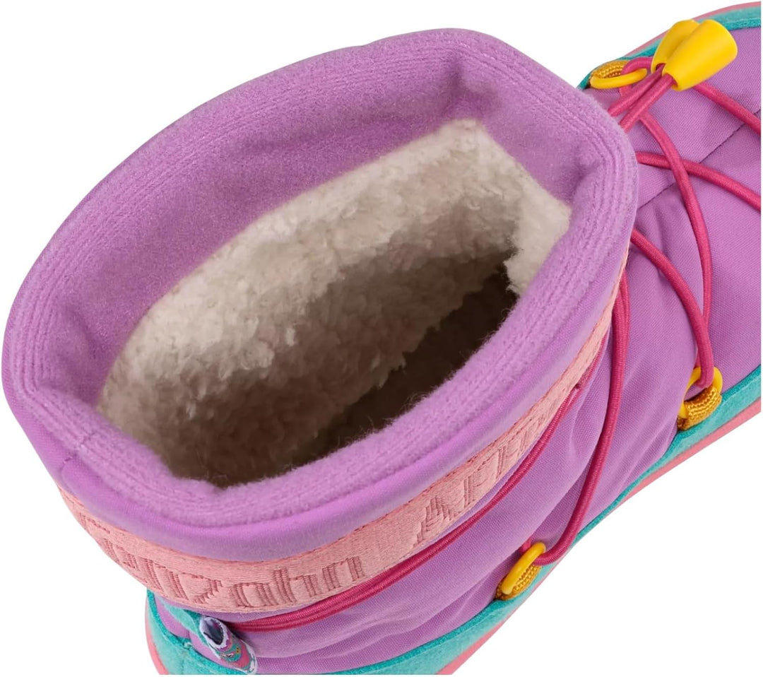 Affenzahn Schneestiefel Vegan Snowy wasserdicht, warm gefüttert, vegan, zum Reinschlüpfen, Grösse 21
