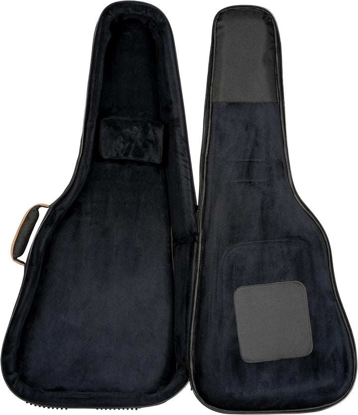 Ortega OGBDN-DLX-BK Deluxe Gigbag Westerngitarre Schwarz