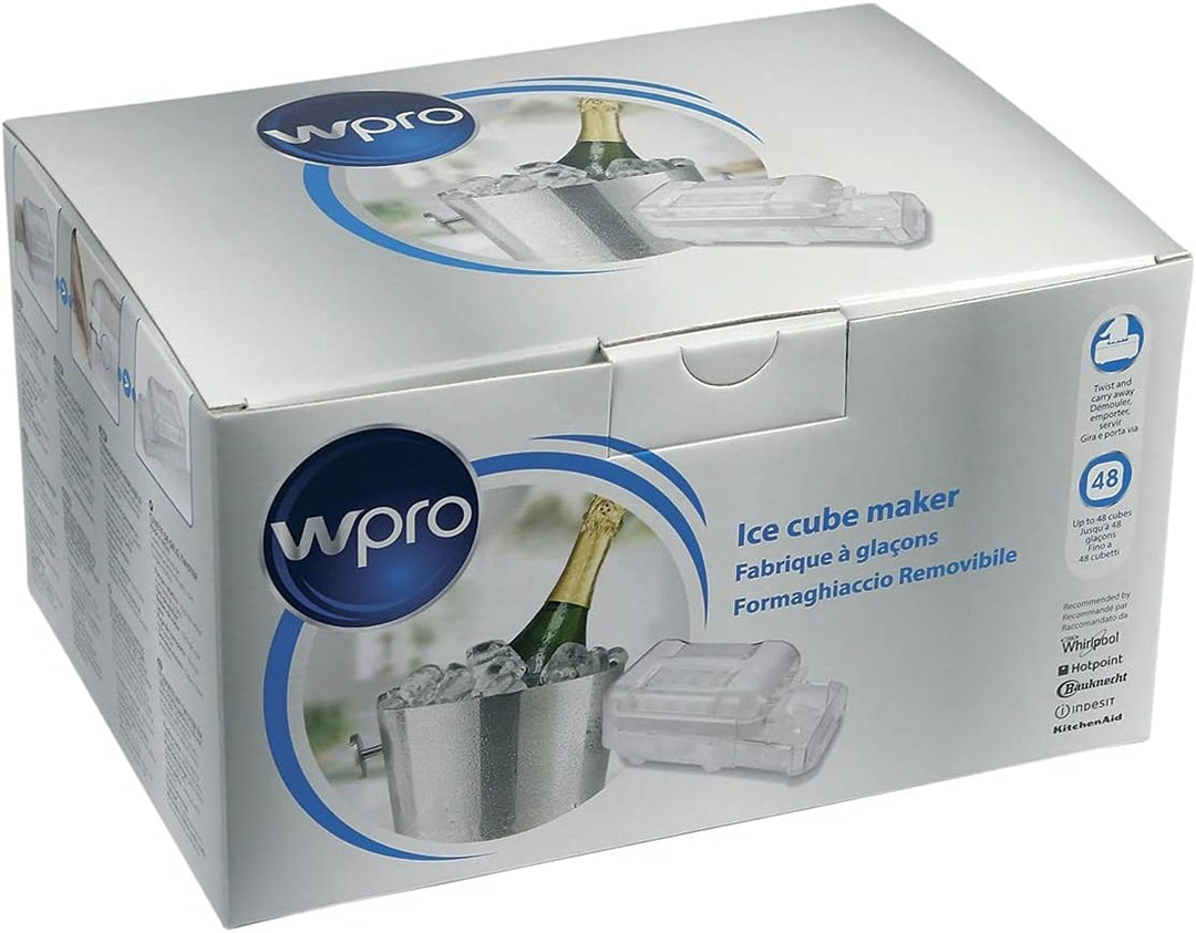 Wpro ICM101 Kühlzubehör, Ice Mate, Herausnehmbares Eisfach, Universell