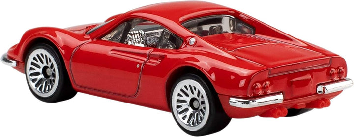 Hot Wheels Spielzeug-Ferrari-Autos, Die-Cast, 5er-Pack im Massstab 1:64, offiziell Lizenziertes 5er-