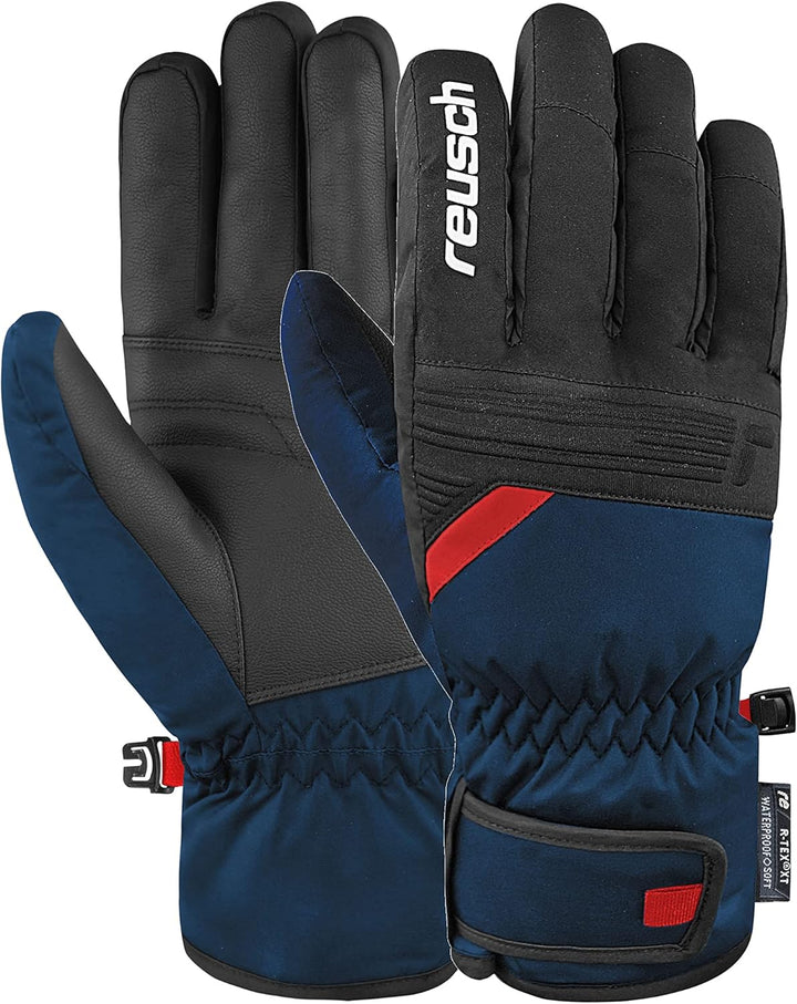 Reusch Herren Baldo R-tex Xt Atmungsaktiv Kurzer Abschluss Winter-Handschuhe 11 4482 Dress Blue / Fi