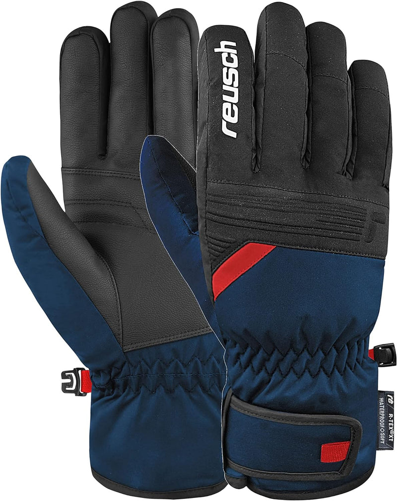Reusch Herren Baldo R-tex Xt Atmungsaktiv Kurzer Abschluss Winter-Handschuhe 8 4482 Dress Blue / Fir