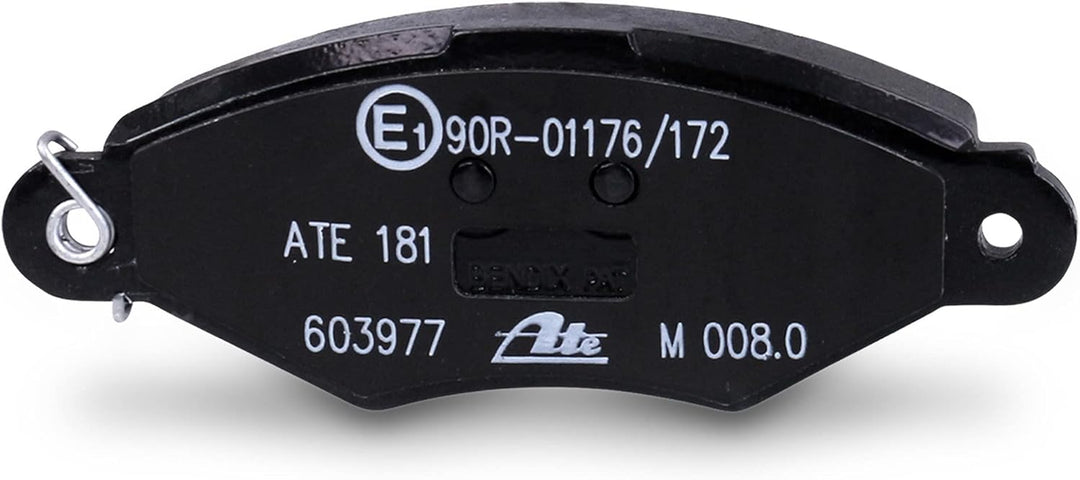 ATE Bremsenset Vorderachse inkl. Bremsscheiben Vorne Ø 259 mm Belüftet und Bremsbeläge Vorne, Passen