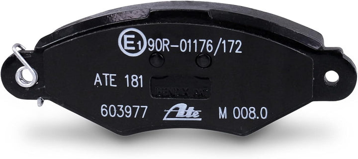 ATE Bremsenset Vorderachse inkl. Bremsscheiben Vorne Ø 259 mm Belüftet und Bremsbeläge Vorne, Passen