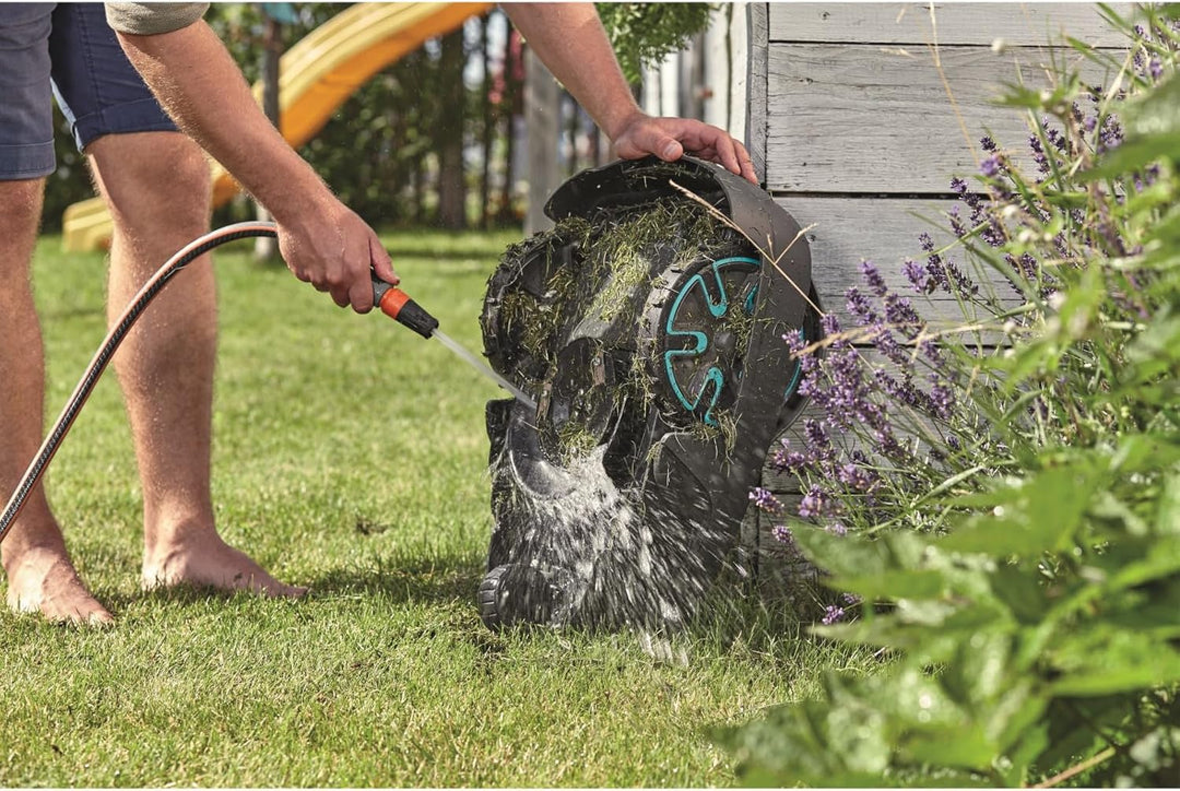 GARDENA SILENO city: Mähroboter bis 250 m² Rasenfläche, Bluetooth-App bedienbar, Schnitthöhe 20 - 50