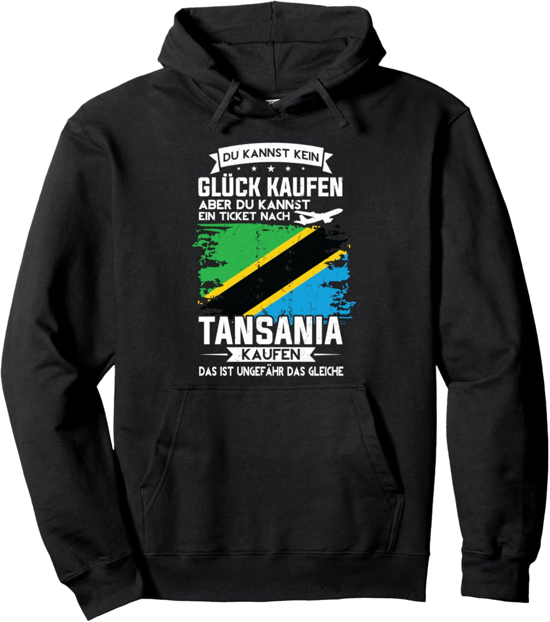 Tansania Reise Flagge Geschenk Pullover Hoodie
