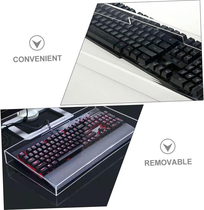 Yardwe Tragbarer Computer Acryl Für Täglichen Gebrauch Gaming-Abdeckung Verwendung Schützende Tastat