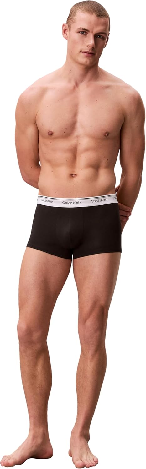 Calvin Klein Herren Low Rise Trunk, Black (Black)