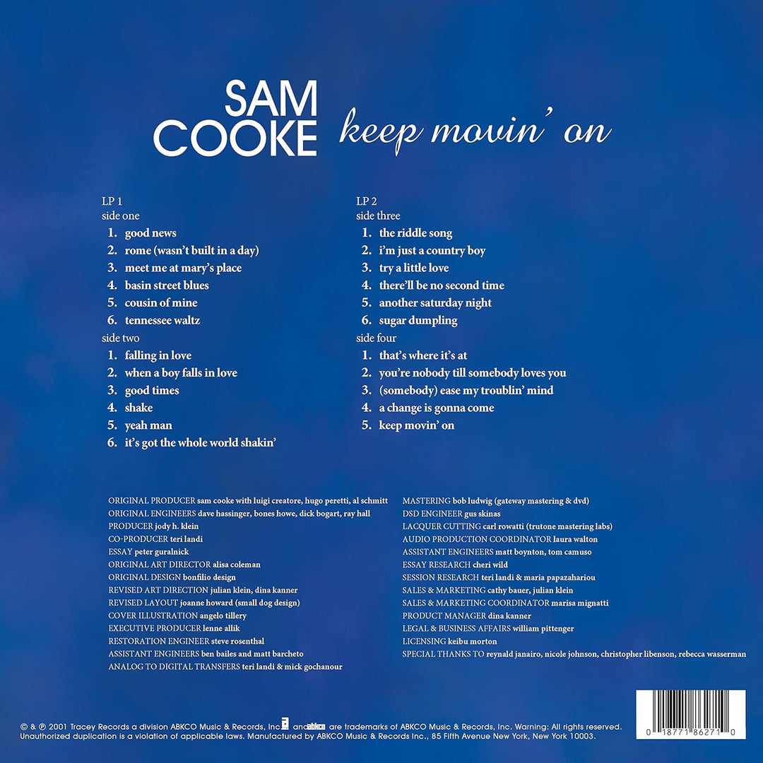 Keep Movin' on, Vinyl