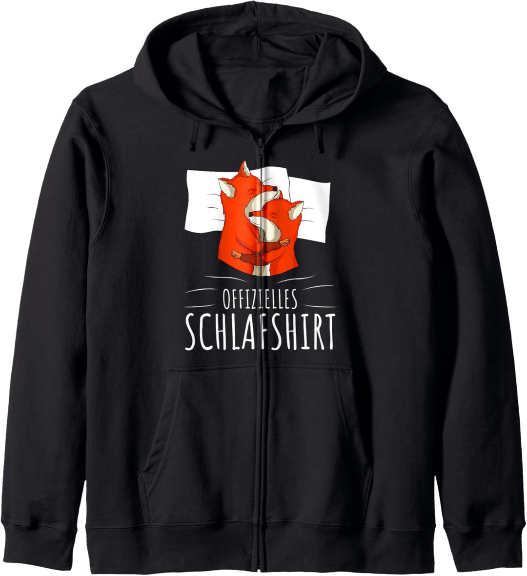 Offizielles Schlafshirt Fuchs Kapuzenjacke