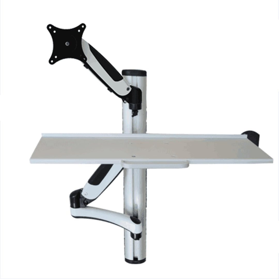 HFTEK FY02WS Monitor Halterung Halter Wandhalterung für Bildschirme von 13 bis 34 Zoll mit VESA75 /