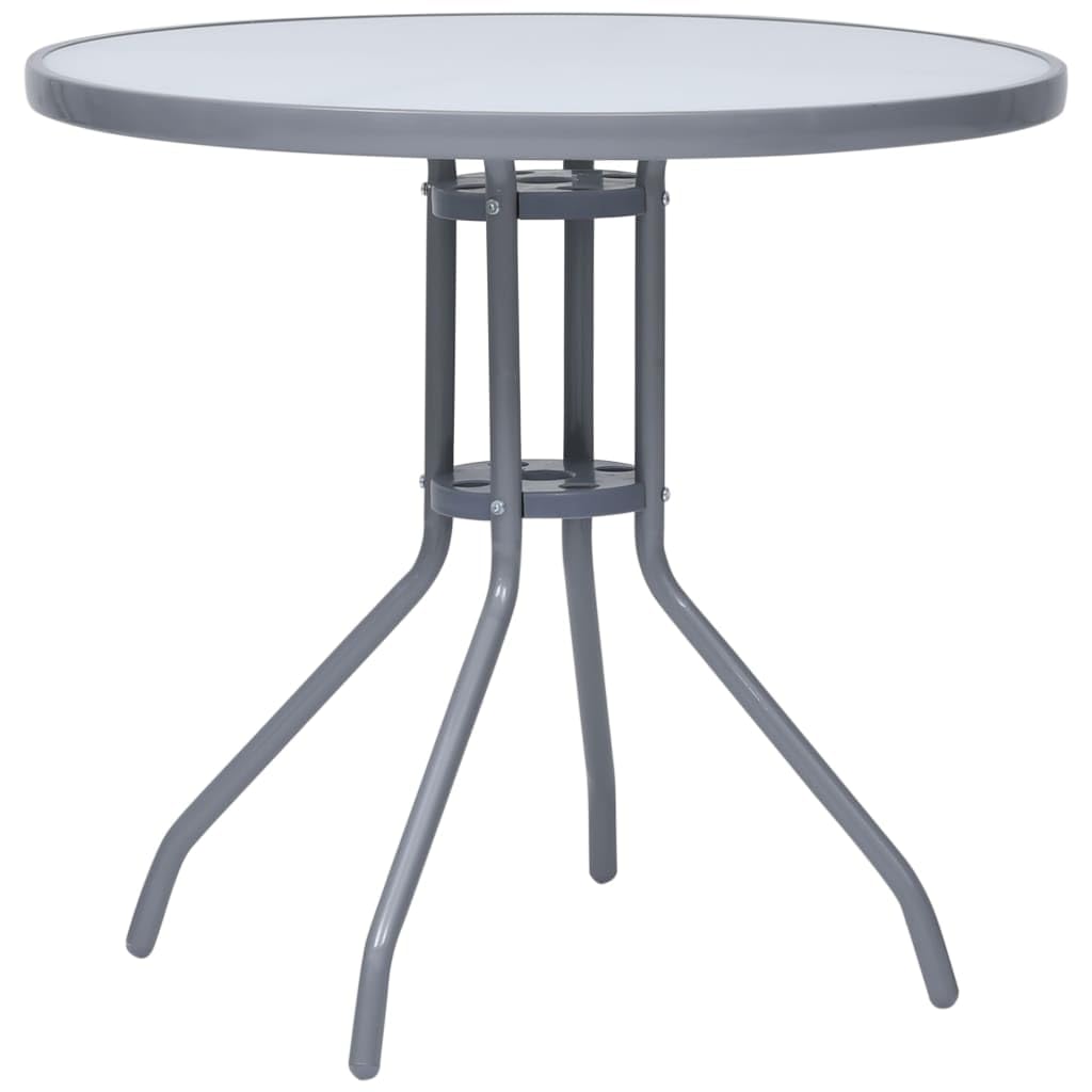 vidaXL Gartentisch Beistelltisch Balkontisch Gartenmöbel Tisch Terrassentisch Kaffeetisch Teetisch O