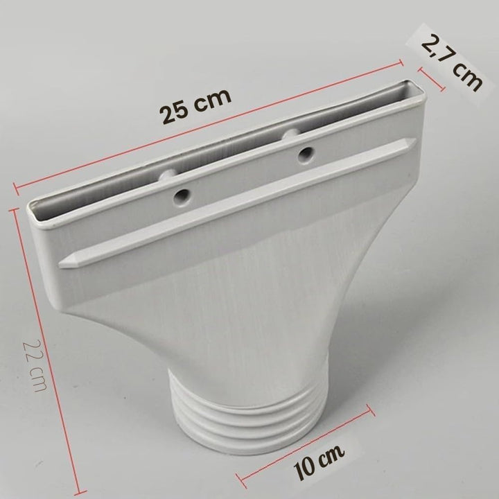 Flachfenster-Klimaanlagen-Flachschlauchadapter, 2 cm Höhe, tragbarer AC-Schlauchverbinder mit 4 sich