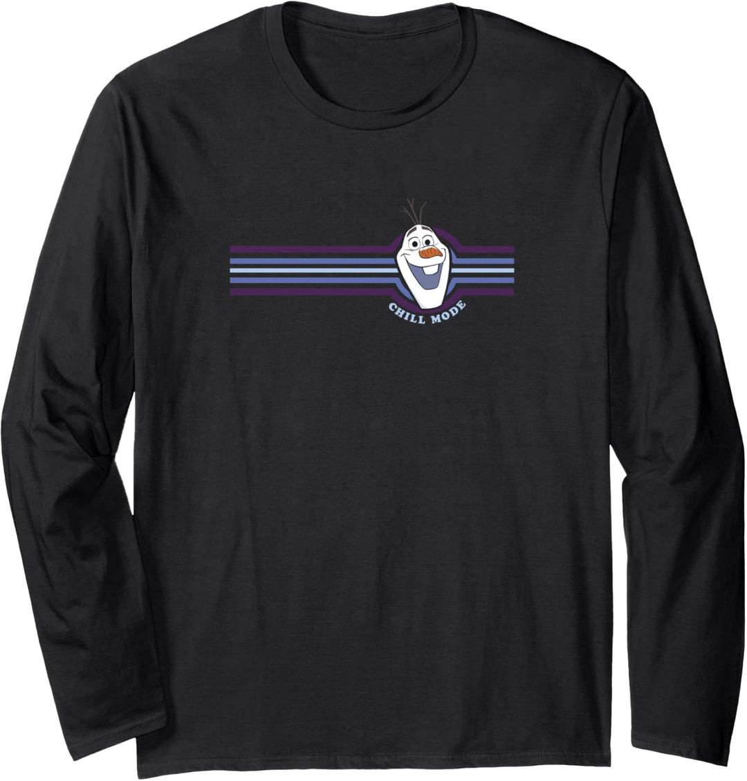 Disney Frozen 2 Olaf Chill Mode Stripes Langarmshirt
