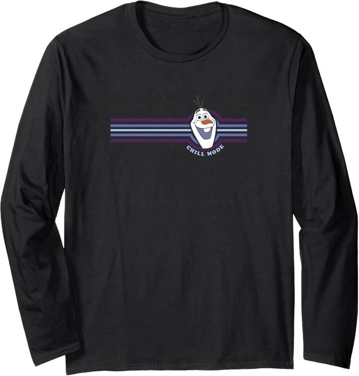 Disney Frozen 2 Olaf Chill Mode Stripes Langarmshirt