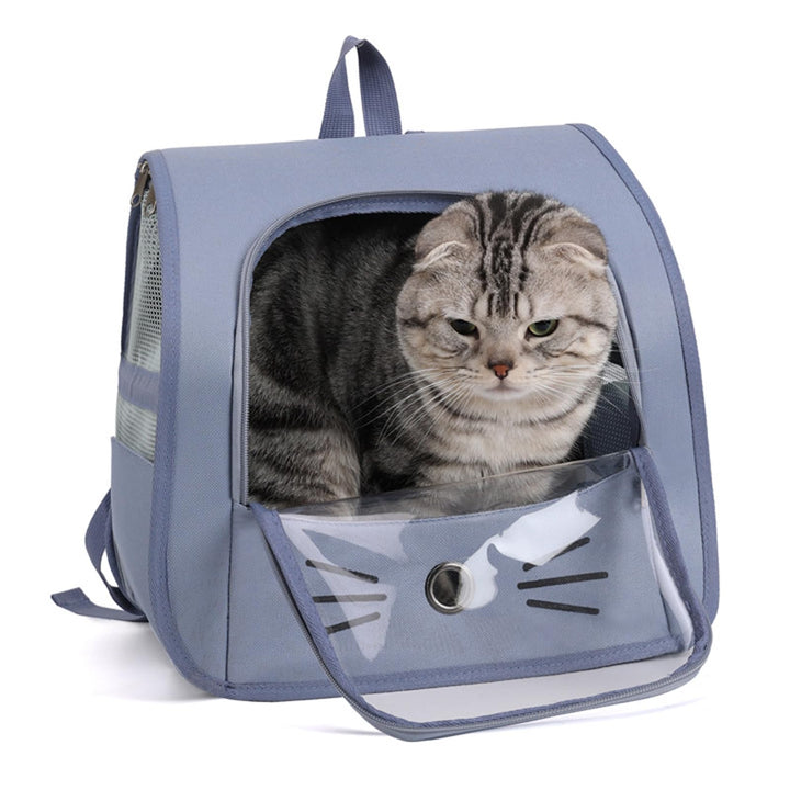 Haustier Rucksack für Kleine Hunde Katzen, Tragbare und Faltbare Katzenrucksack, Hunderucksack, Trag