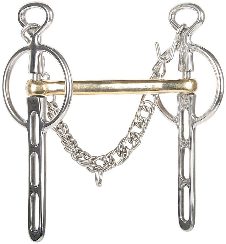 Harry´s Horse Liverpoolkandare 3 Schlüssellöcher 14mm Gold Messing, Grösse:12.5, M