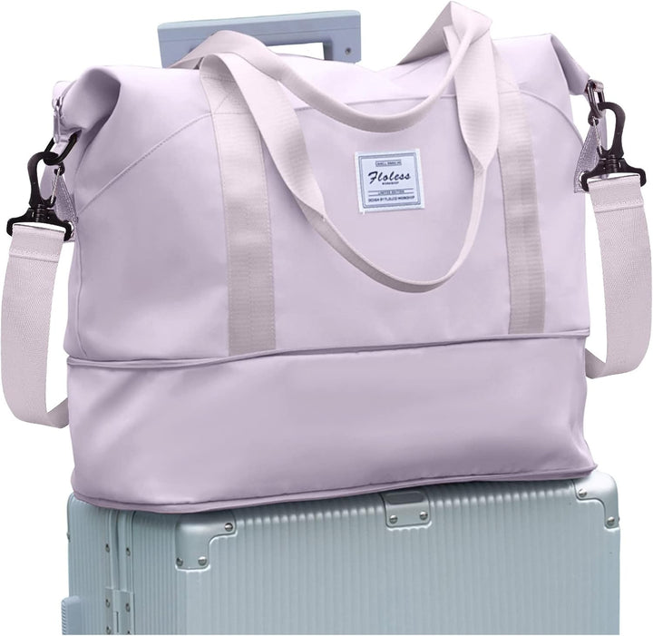 Reisetasche Damen Sporttasche 40x20x25 Ryanair Handgepäck Tasche Weekender Bag Schwimmtasche Wasserd