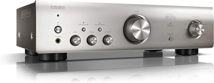 Denon PMA-600NE Vollverstärker mit 70W pro Kanal und Bluetooth, silber Silber Single, Silber Single