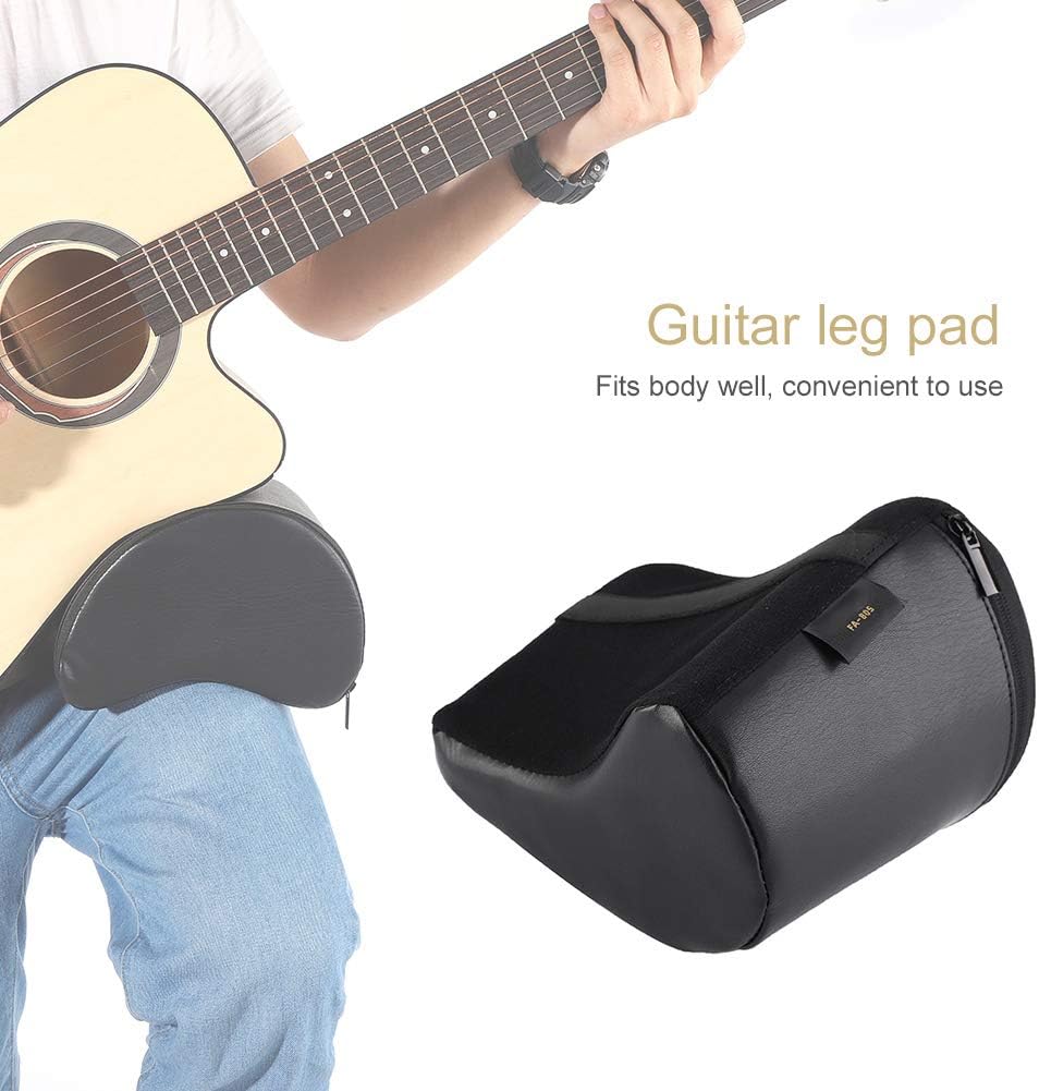 Gitarrenkissen, Langlebig, Weiches Gitarrenbeinpolster, Tragbare Gitarrenbeinstütze, Musikinstrument
