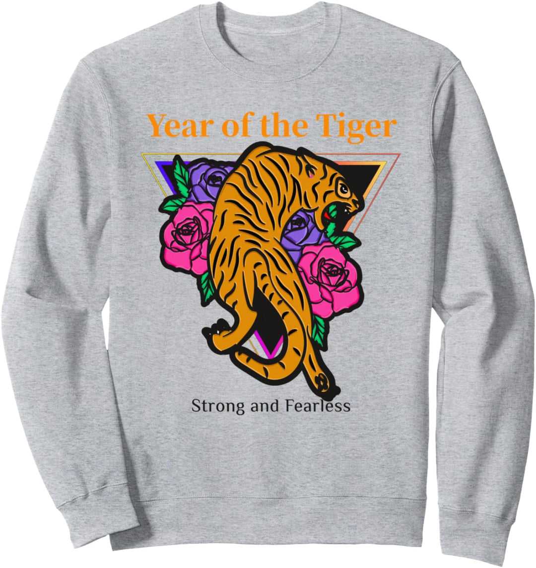 Chinesisches Neujahrsfest des Tiger-Tierkreises Sweatshirt