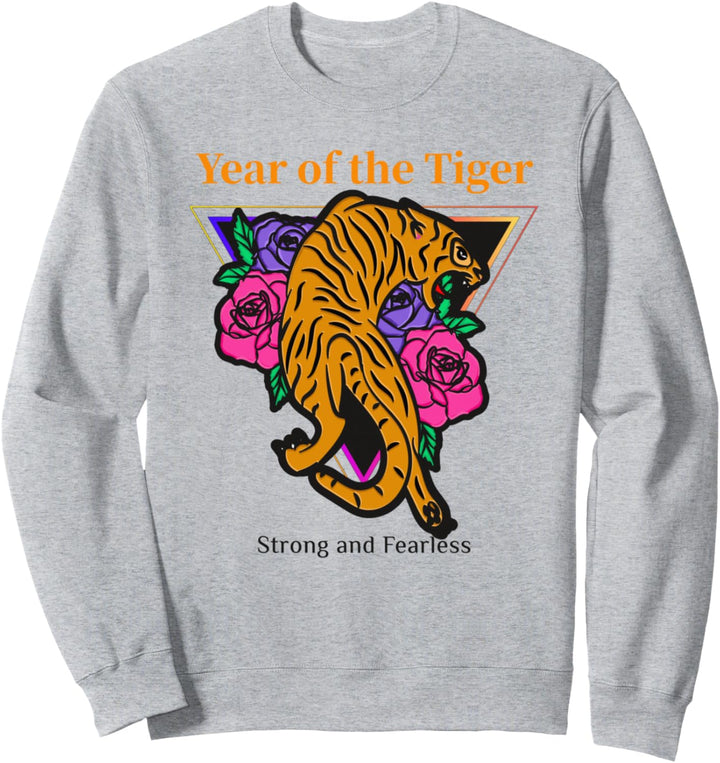 Chinesisches Neujahrsfest des Tiger-Tierkreises Sweatshirt