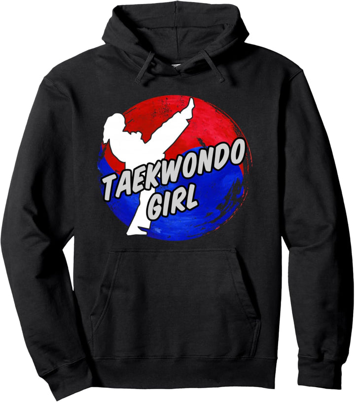 Taekwondo Mädchen Pullover Hoodie