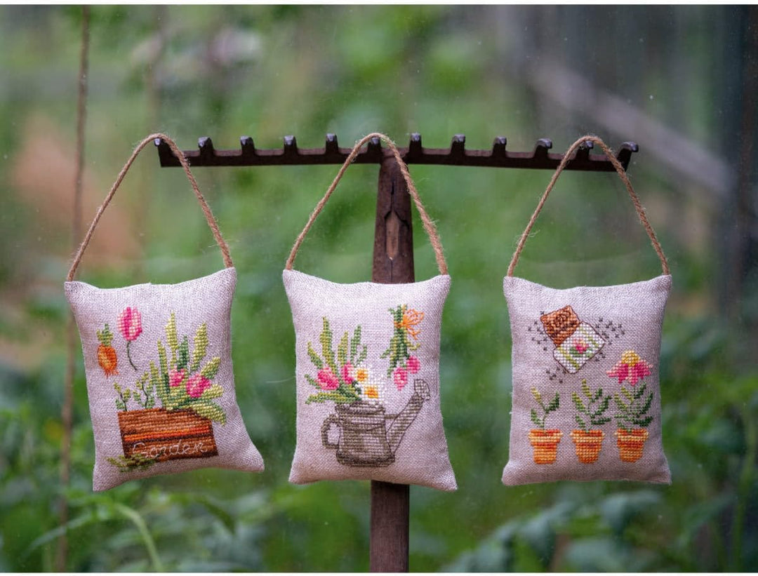 Deko-Set für Gartenkissen, 3 Stück