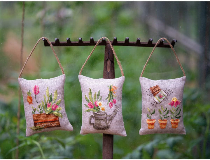 Deko-Set für Gartenkissen, 3 Stück