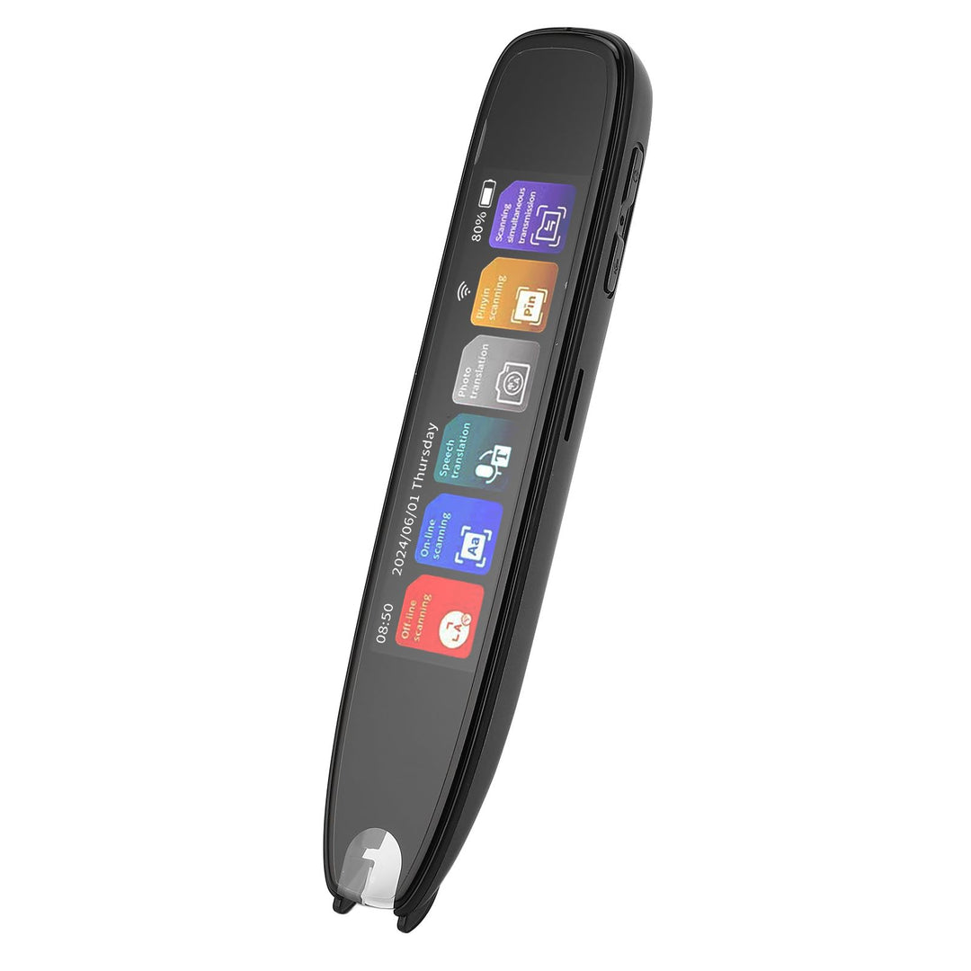 Übersetzerstift, 142 Sprachen Smart Voice Pen Scanner, LCD Touchscreen Text zu Sprache Gerät für Leg