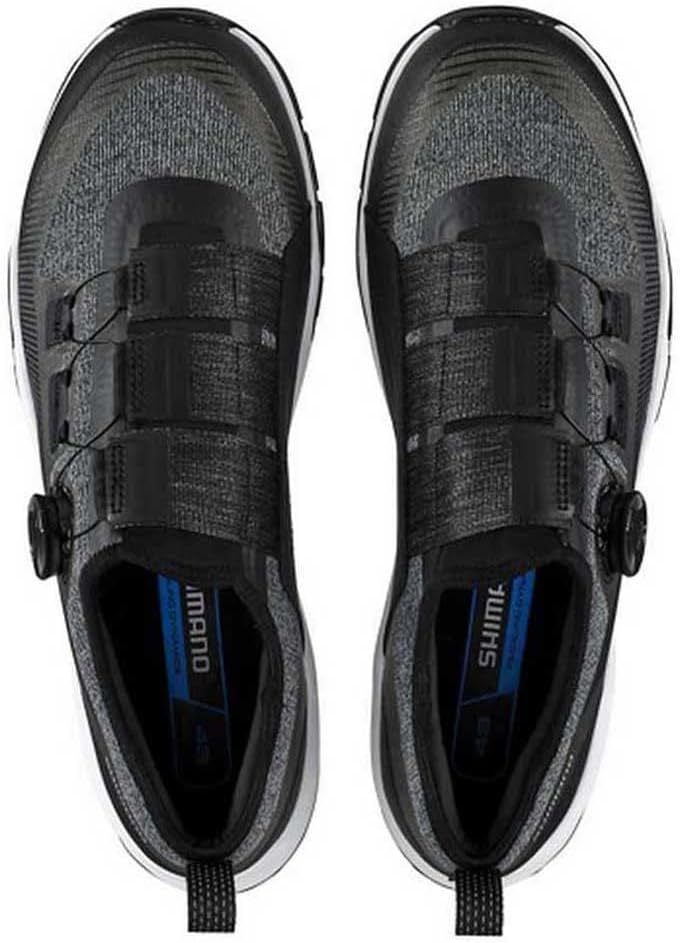 SHIMANO Unisex Bex700l47 Schuhe EX7 (EX700), Schwarz, Grösse 47