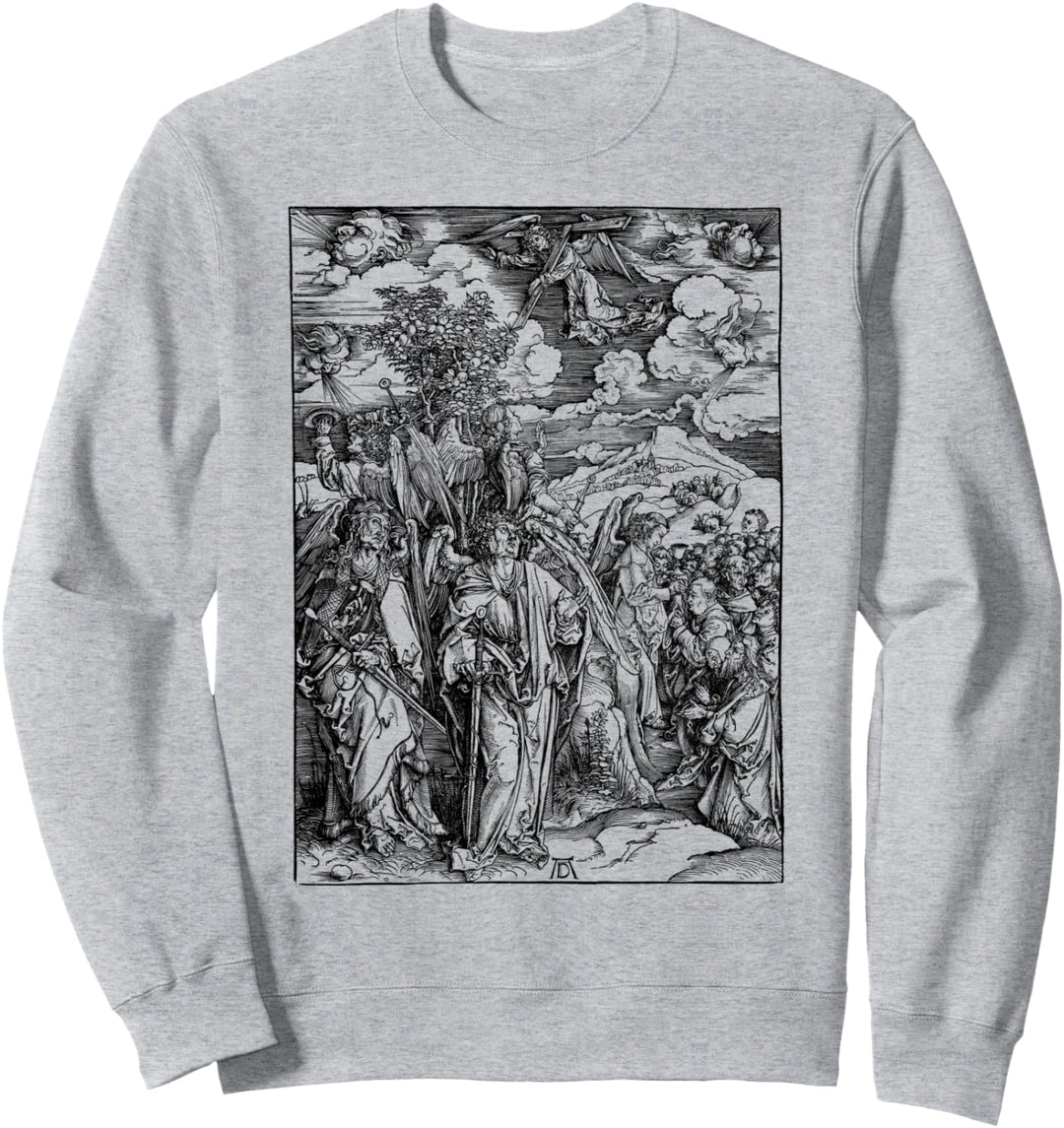 Albrecht Durer The Four Angels Holding the Winds Apocalypse Sweatshirt
