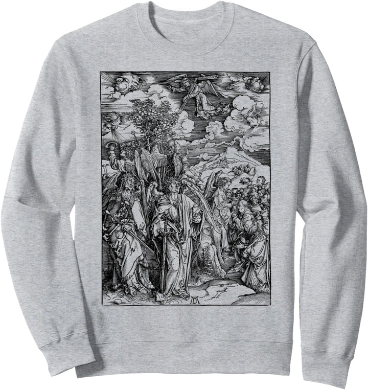 Albrecht Durer The Four Angels Holding the Winds Apocalypse Sweatshirt