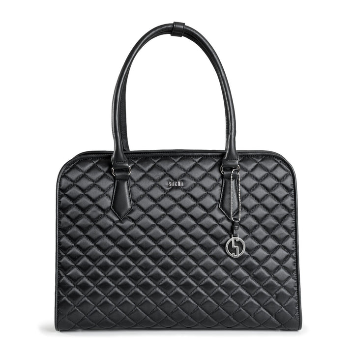 SOCHA Designer Tasche für Notebook 35,5-39,6 cm (14-15,6 Zoll) schwarz Diamond