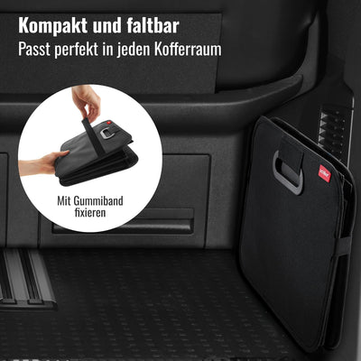 achilles Auto-Faltbox XL - Kofferraumtasche mit grossem Stauraum - grosse Einkaufstasche - Aufbewahr