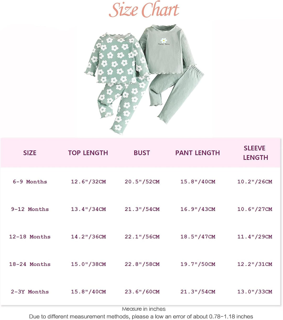 Kleinkind Baby Mädchen kleidung Set Rüschen Gerippte Kurzarm/Langarm T-Shirt Tops + Shorts Hosen 4Pc