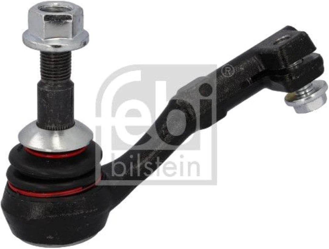 febi bilstein 27718 Spurstange mit Endstück und Sicherungsmutter , 1 Stück Vorderachse links, Vorder