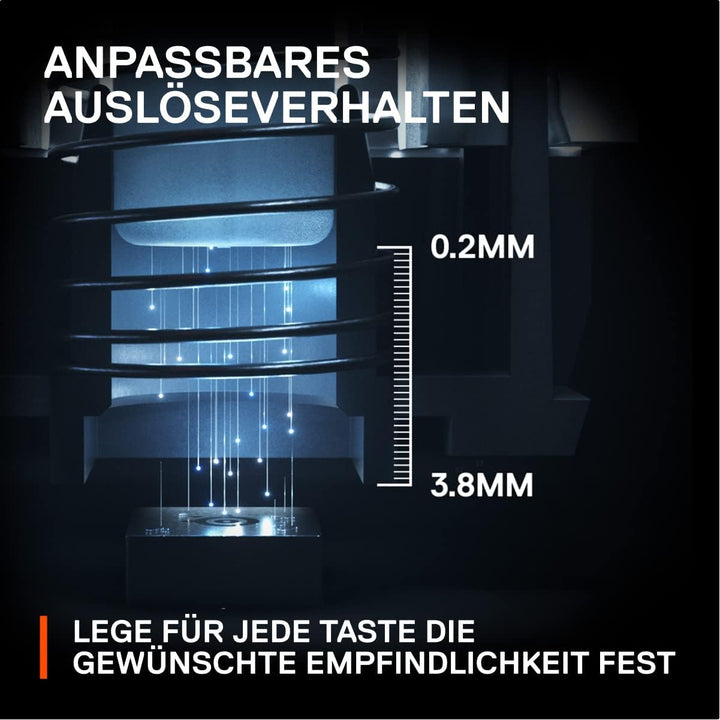 SteelSeries Apex Pro TKL Wireless HyperMagnetic Gaming-Tastatur – E-Sports TKL-Formfaktor – Anpassba