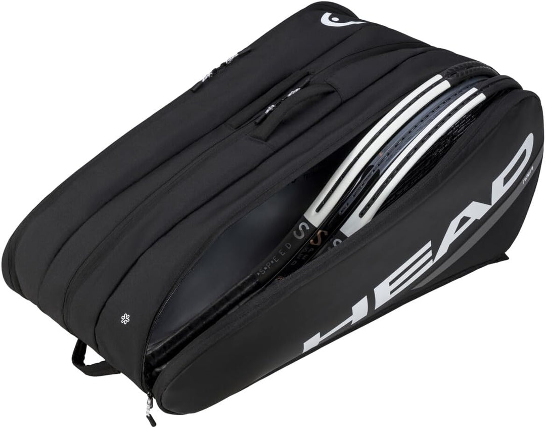 HEAD Tour Racquet Bag XL Black/White, Black/White