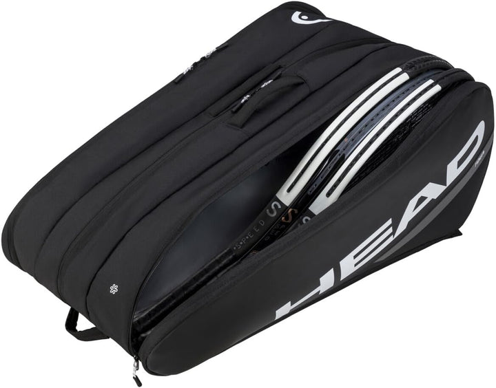 HEAD Tour Racquet Bag XL Black/White, Black/White