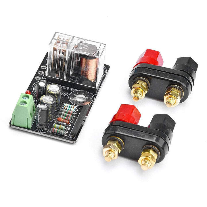 ZEZEFUFU AC 12V-24V Lautsprecherschutzplatine UPC1237 direkt auf dem Gehäuse montiert, zuverlässige