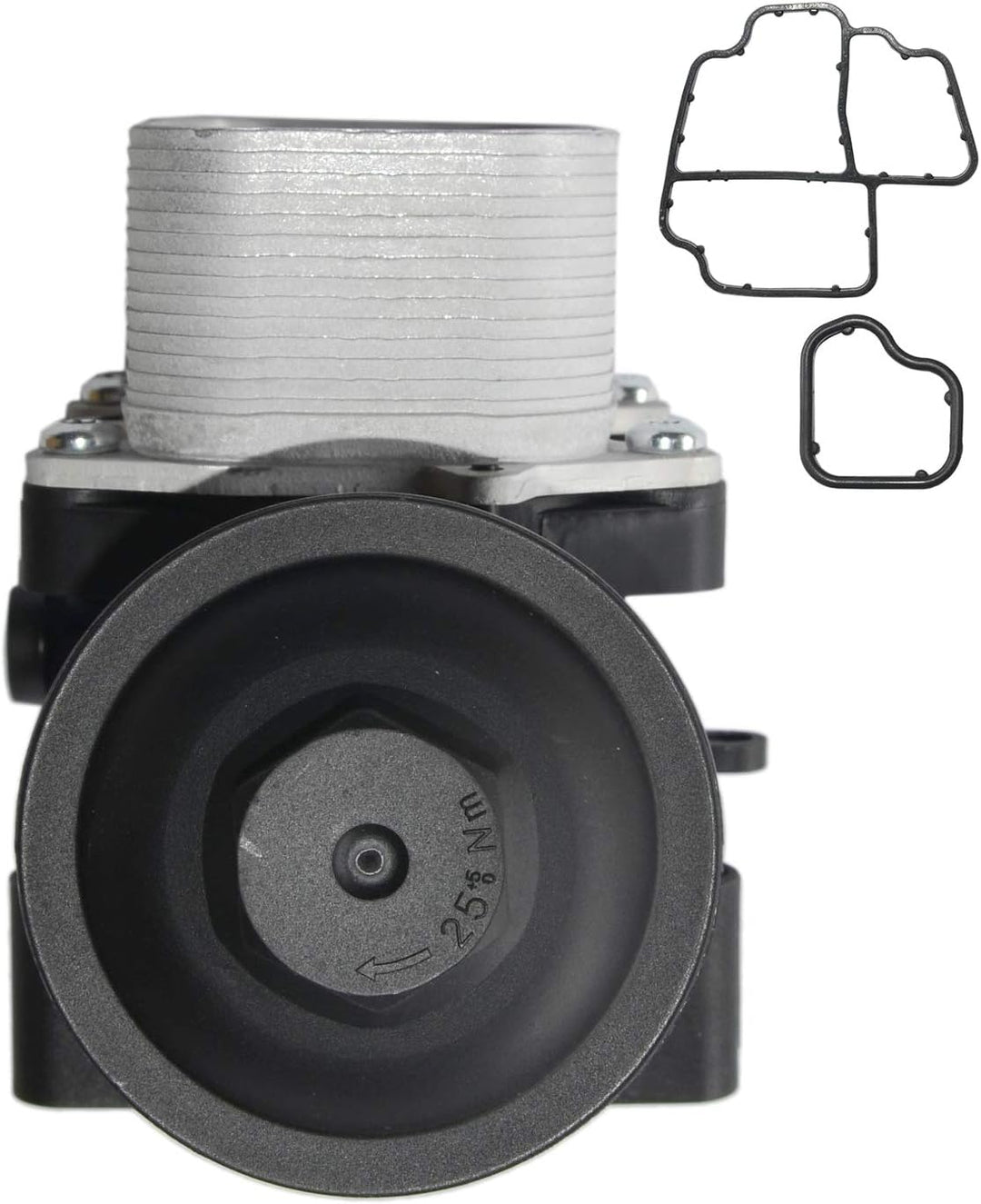 Huiruhy Ölfiltergehäuse Ölfilter Ölkühler Kompatibel mit A3 A4 A6 Q5 TT 1.6 2.0 TDI 03L115389G 03L11