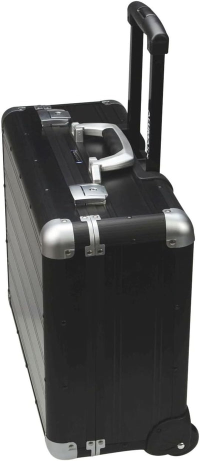 ALUMAXX 45167 Business Trolley Galaxy, Rollkoffer aus Aluminium, Businesstrolley mit Schloss, Alu Ko