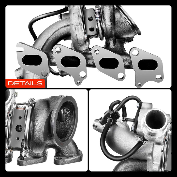 Frankberg Turbolader Abgasturbolader Kompatibel mit Cruze J300 1.4L 2010-2016 Orlando J309 1.4L 2012