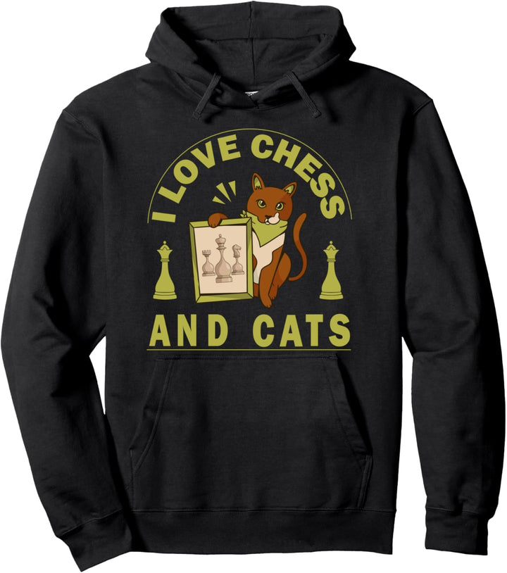Schachspieler Schachfigur Schachbrett - Schach Pullover Hoodie