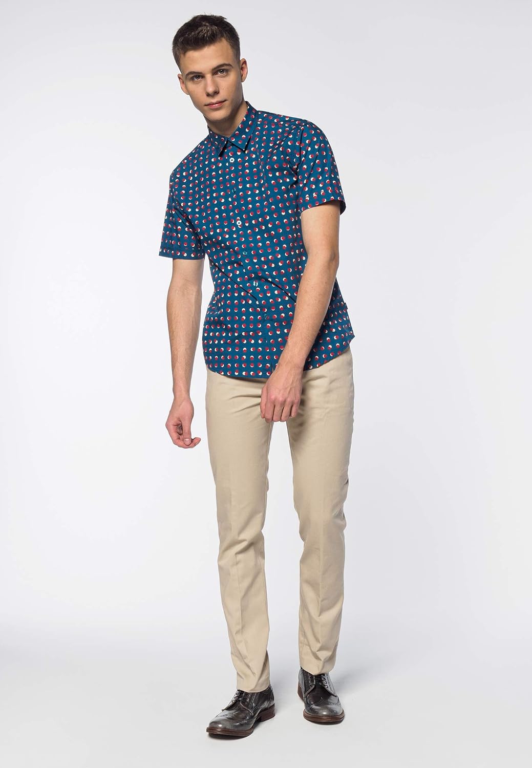 merc Herren Shelley Shirt S Hellblau, S Hellblau