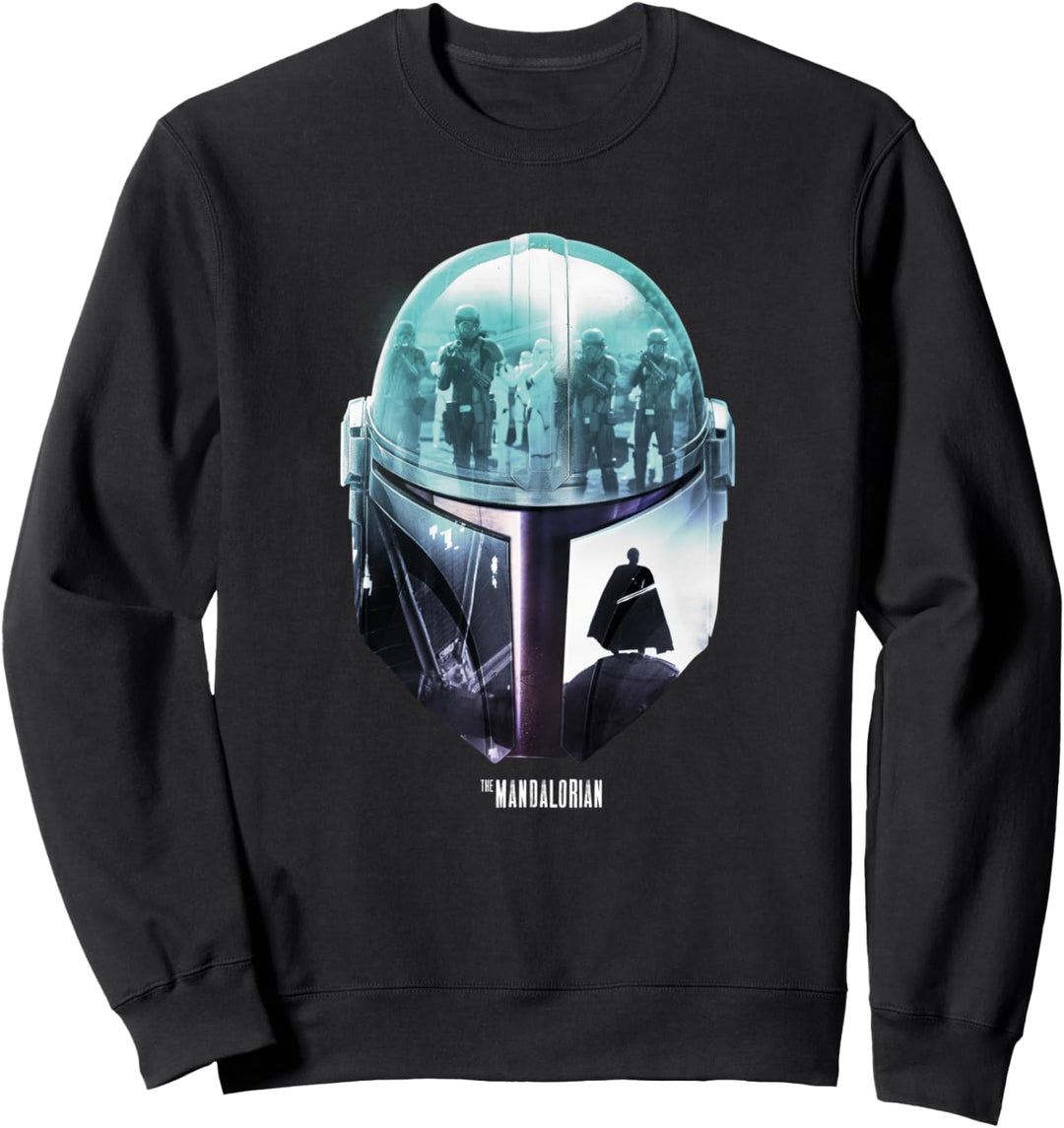 Star Wars Mandalorian Moff Gideon Inside Mando Helmet Sweatshirt