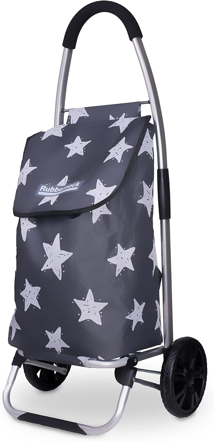 Rubberneck Einkaufstrolley - Klappbarer & Leichter Einkaufswagen - Grosse